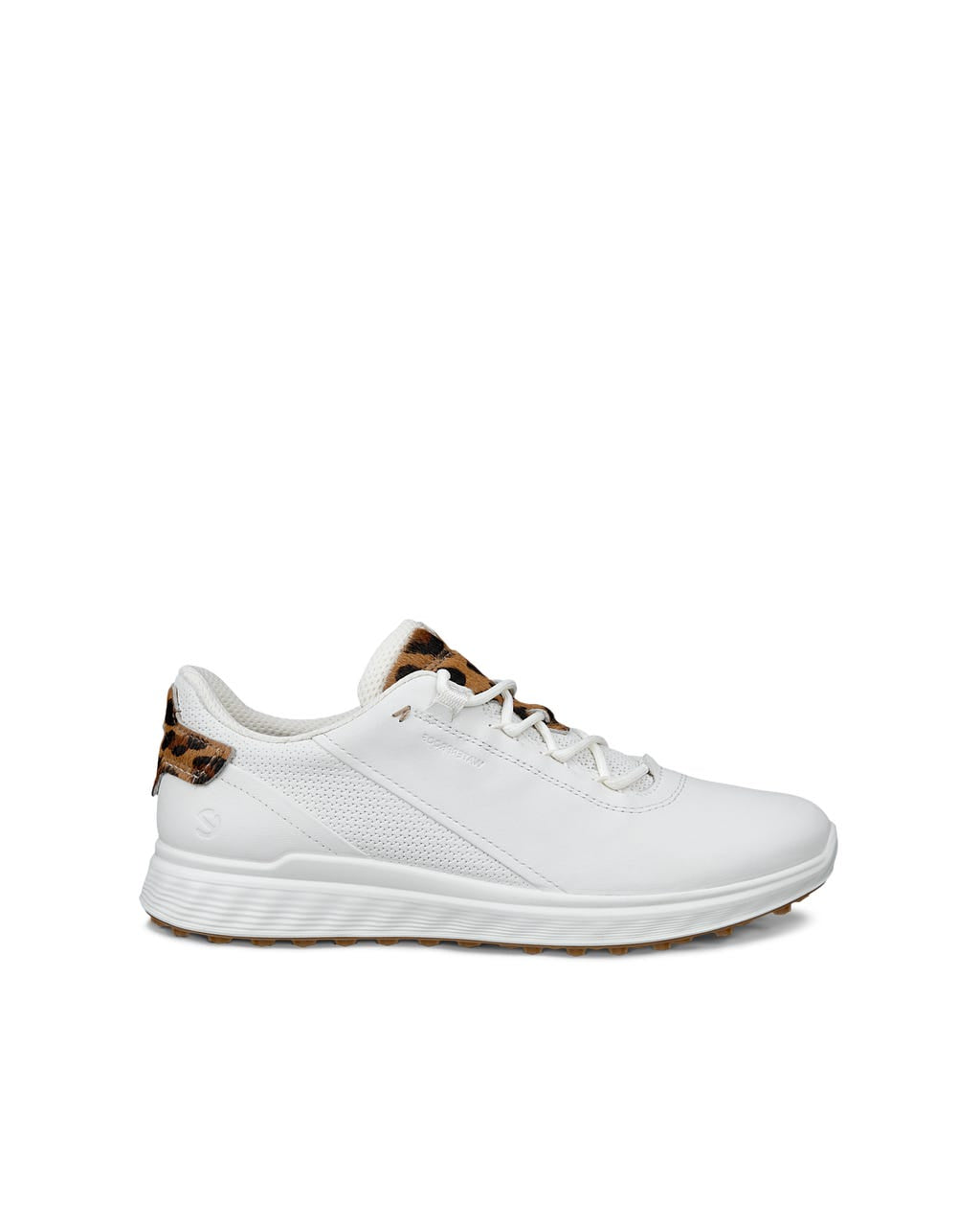 ECCO Golf S-Casual in white on a white background