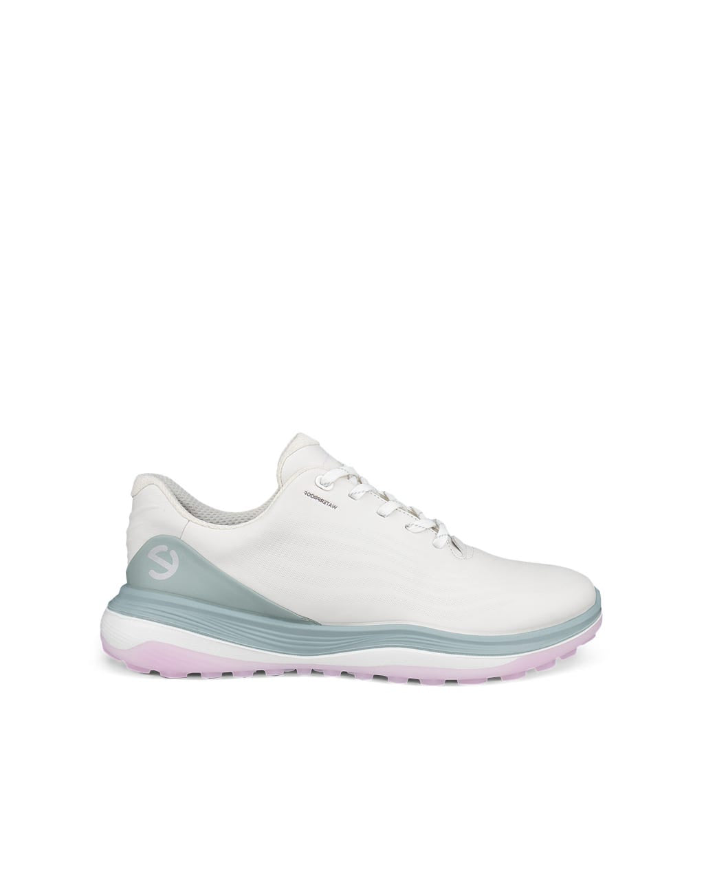 ECCO Golf Lt1 in beige on a white background