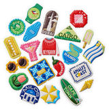 City Luggage Sticker Pack
