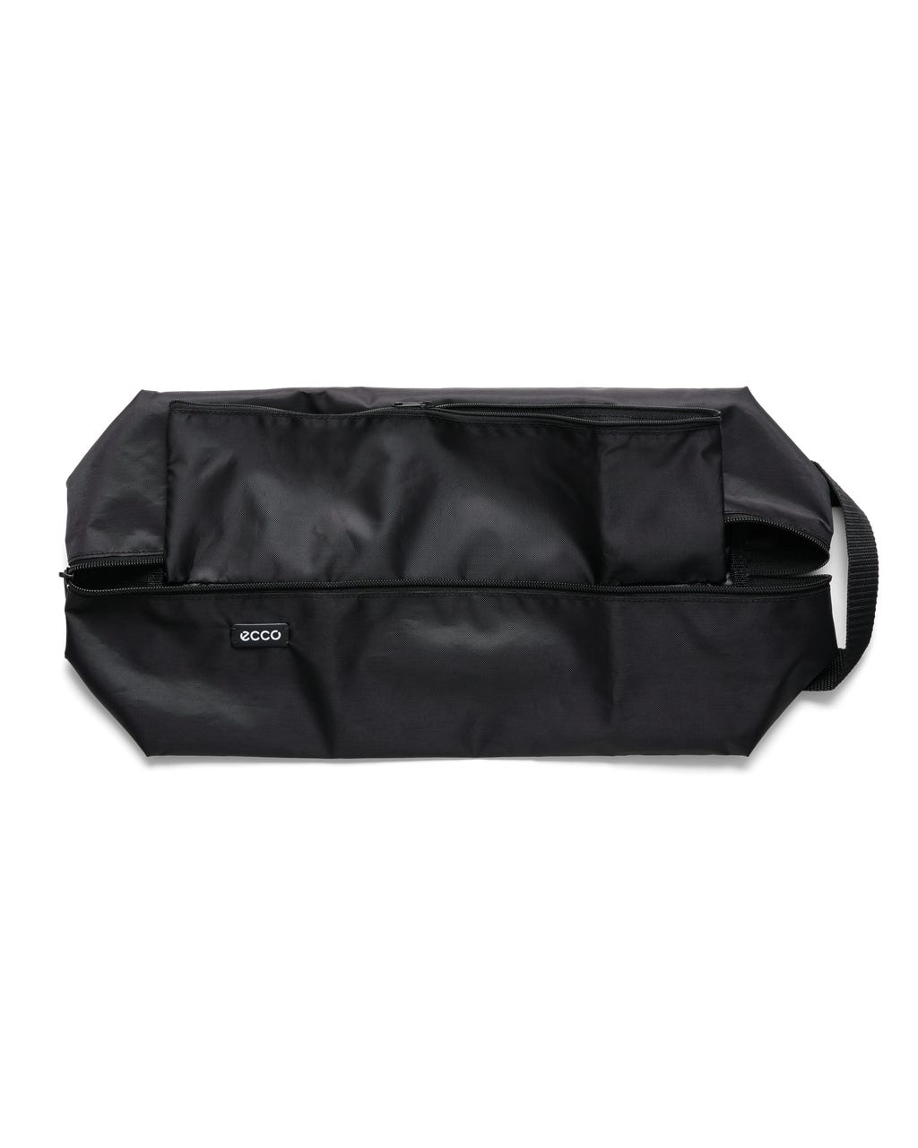 ECCO Travel Shoe Bag in black on a white background