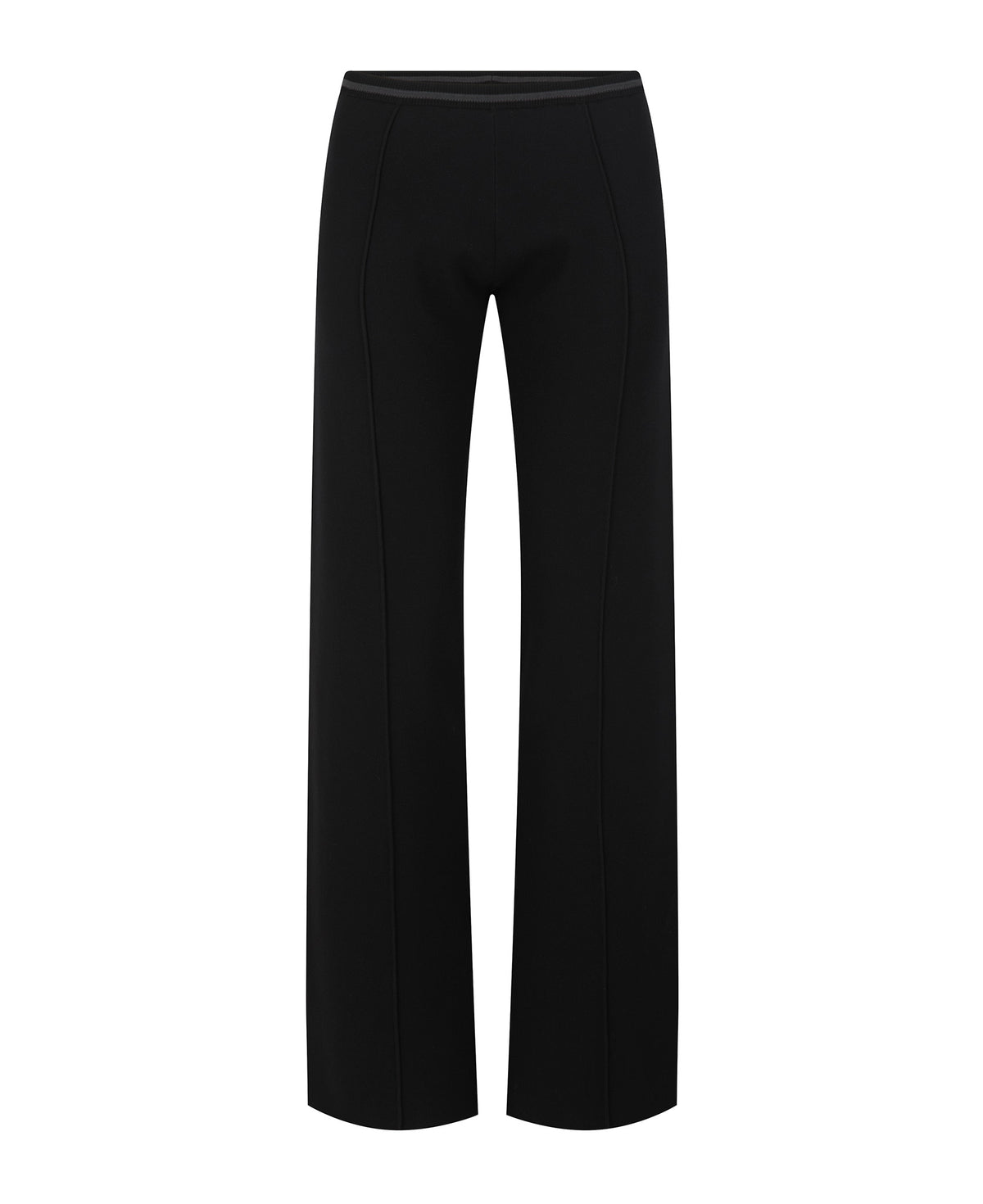 Nagnata Low Rise Joni Pant in black on a white background
