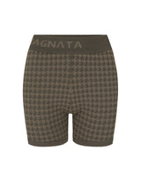 Checked Out Knit Short