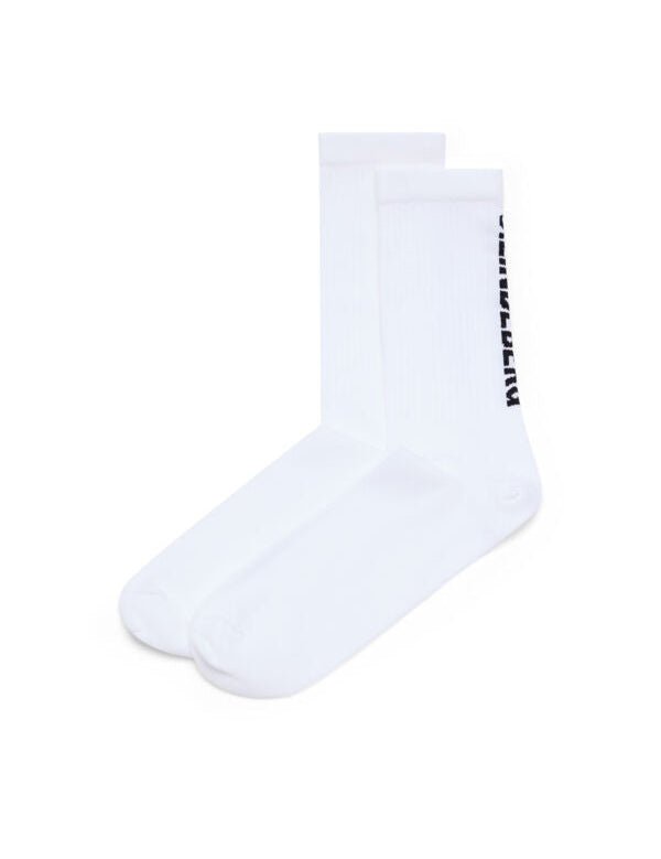 J.Lindeberg Drive Sock laid flat on a white background