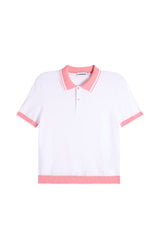 Polly Pointelle Polo