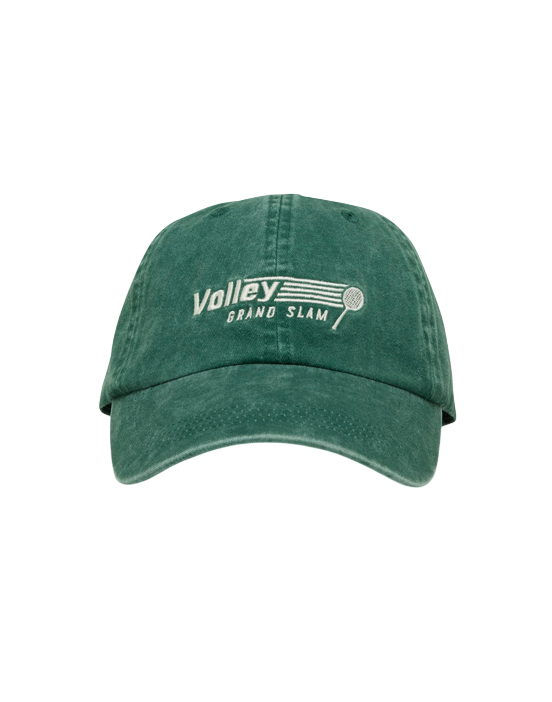 Green Volley Grand Slam Cap on a white background