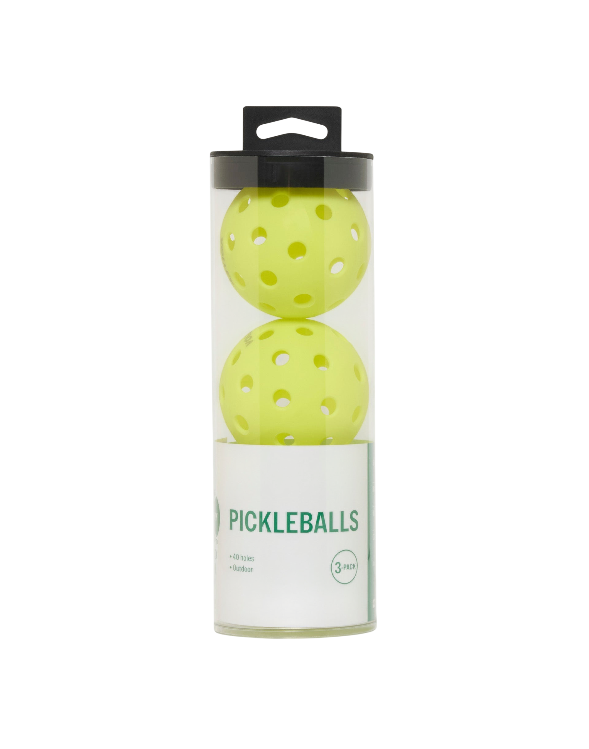 Volley Pickleball Balls 3pk on a white background