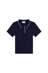 Diamond Knit Polo