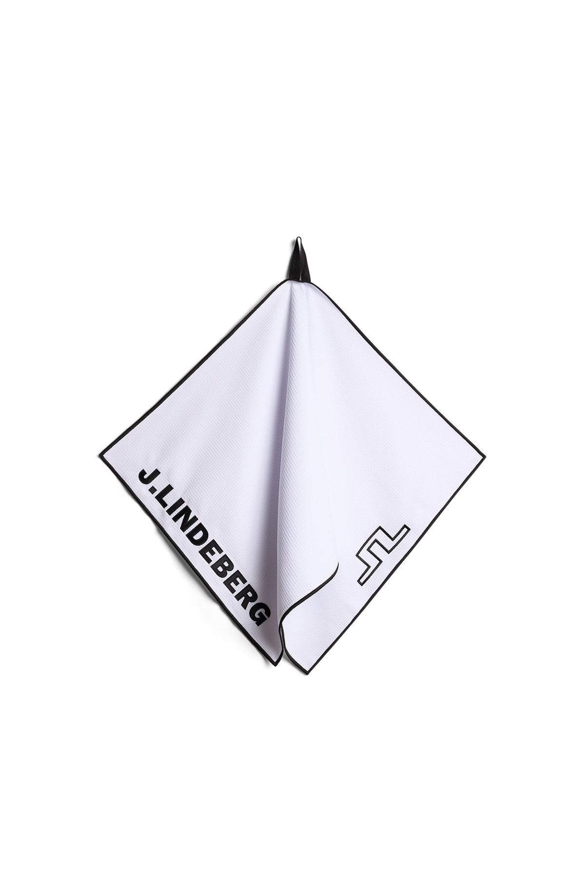 J.Lindeberg JL Golf Towel on a white background