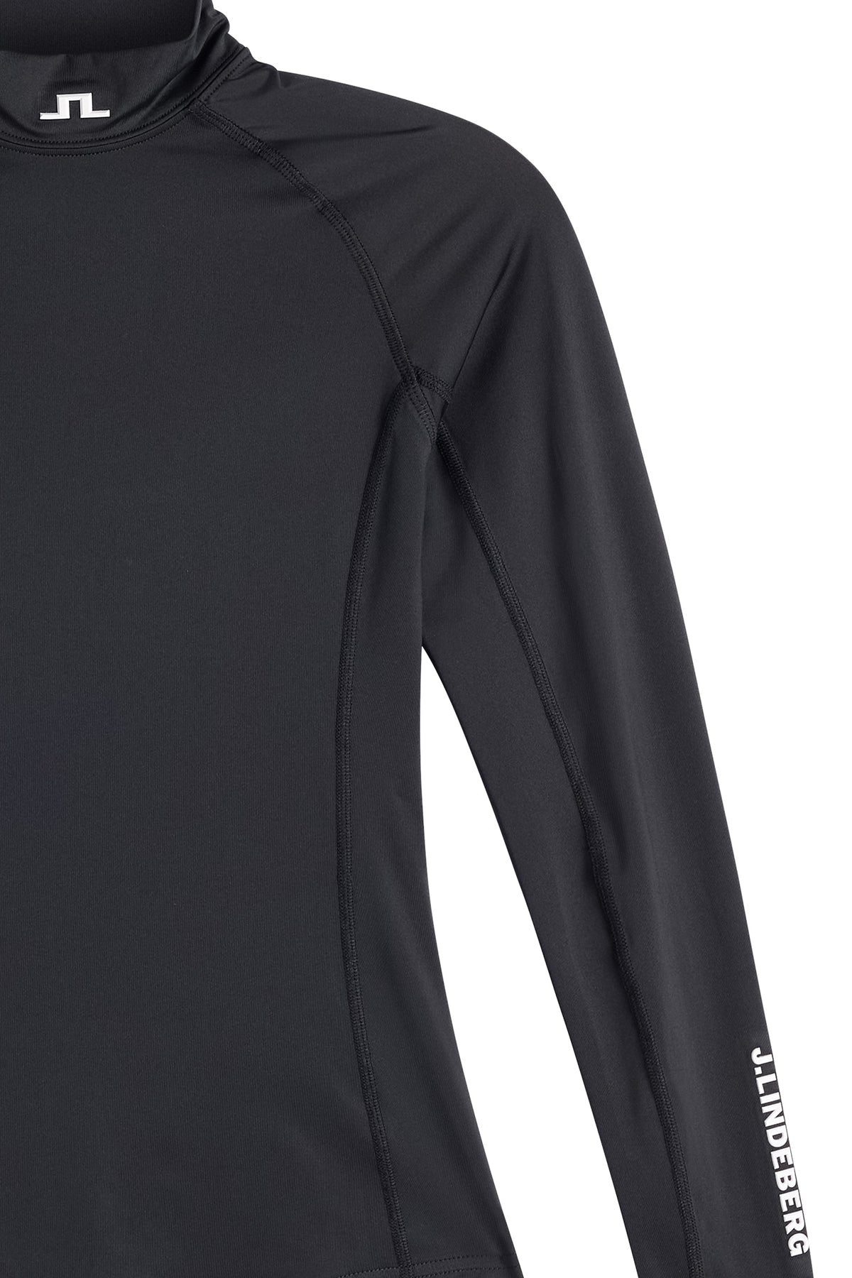 Model wearing J.Lindeberg Ella Compression Top