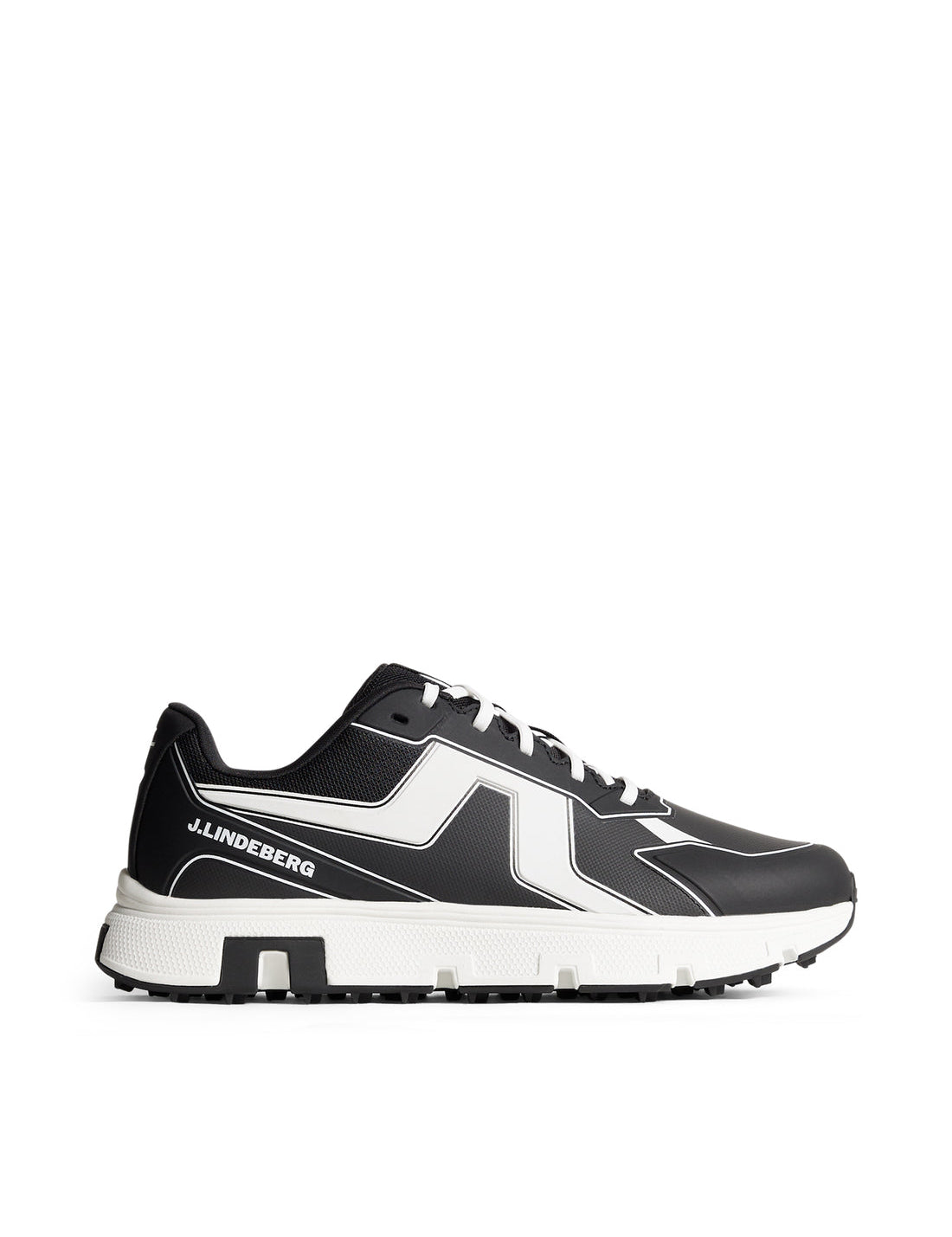 J.Lindeberg Vent 500 SE Golf Sneaker W in black on a white background