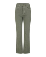 Vegetable Dye Straight Leg Jean
