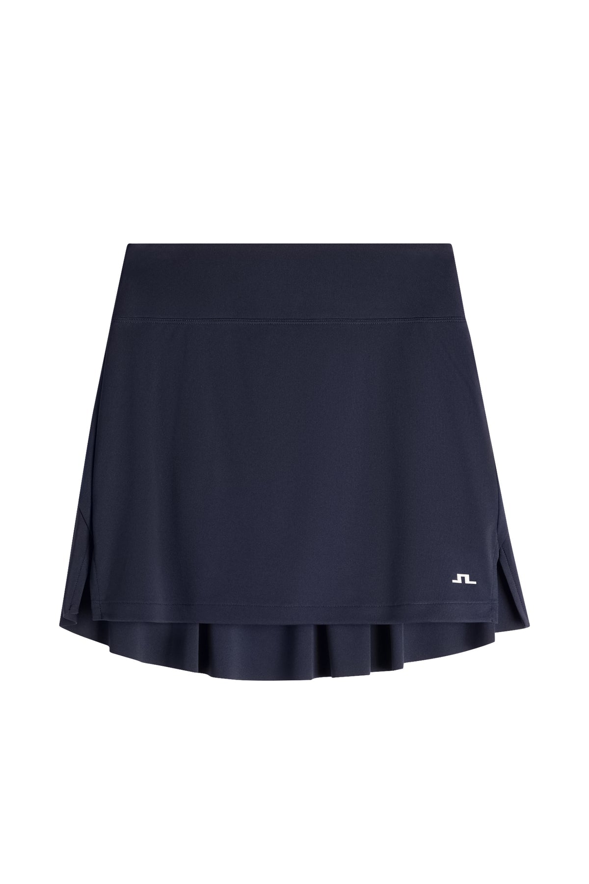 Model wearing J.Lindeberg Shania Skirt