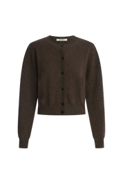Venroy Cashmere Cardigan flat lay on a white background