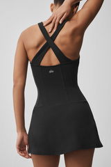 Airbrush Sparks Fly Corset Tennis Dress