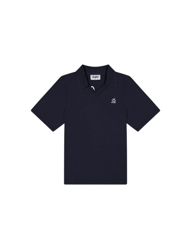 Tech Birdie SS Polo Par 97 Navy | Love Birdie