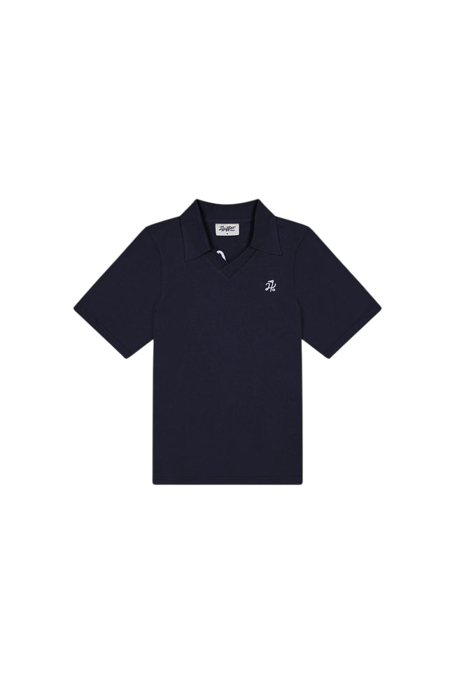 Tech Birdie SS Polo Par 97 Navy | Love Birdie