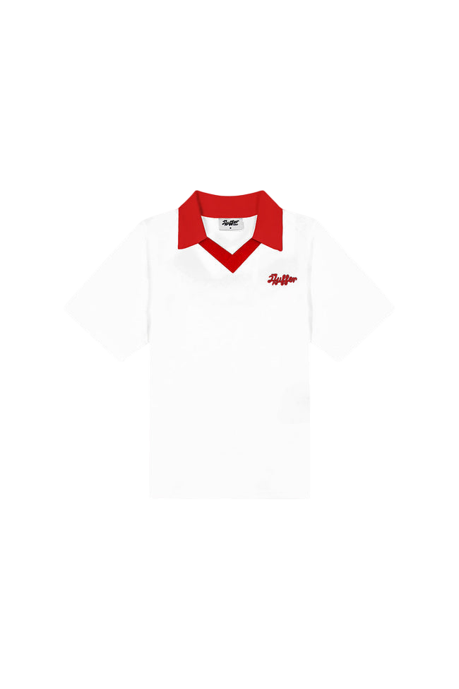 Tech Birdie SS Polo Flag Red | Love Birdie