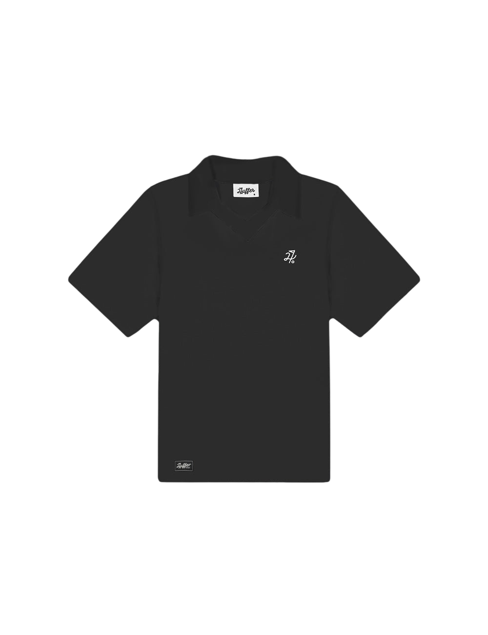 Tech Birdie SS Polo Black | Love Birdie