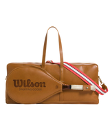 Showman Leather Tennis Bag