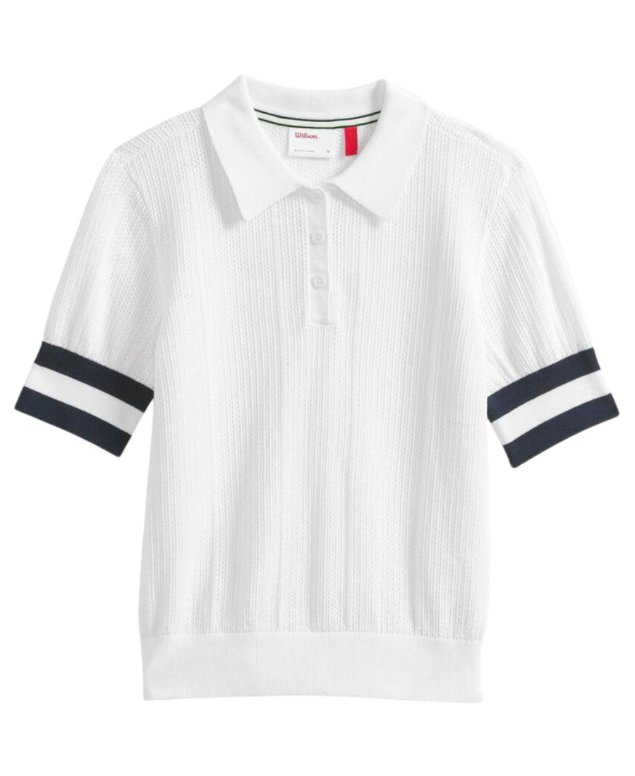 Wilson Essex Sweater Polo on a white background