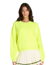 Wilson Ace Knit Plush Sweater on a white background