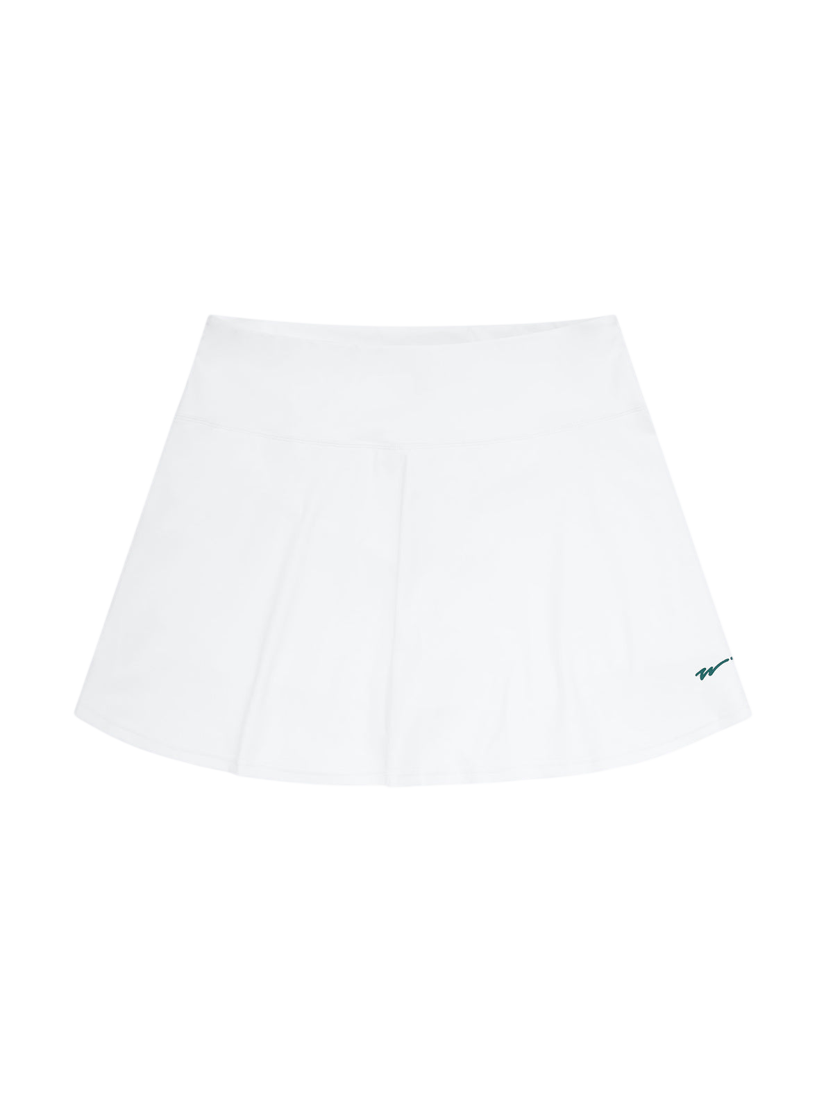Model wearing Walker Golf Things Par-Tec Skort in White
