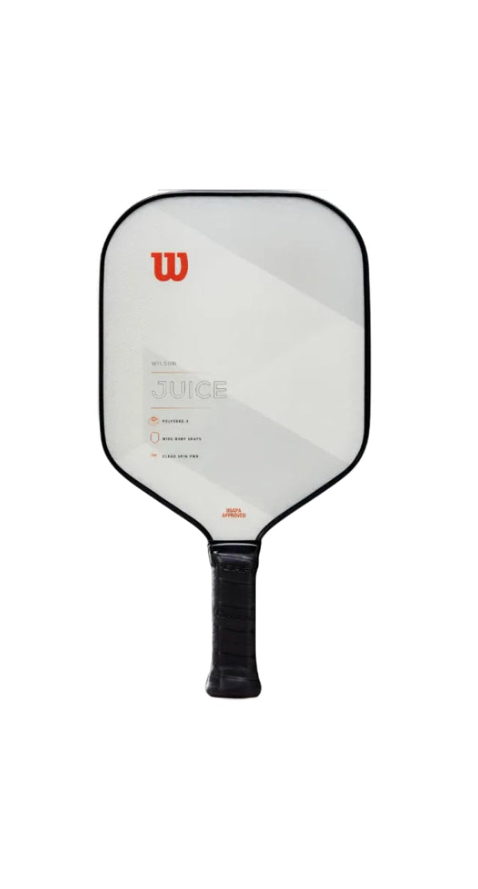 Wilson pickleball paddle on a white background