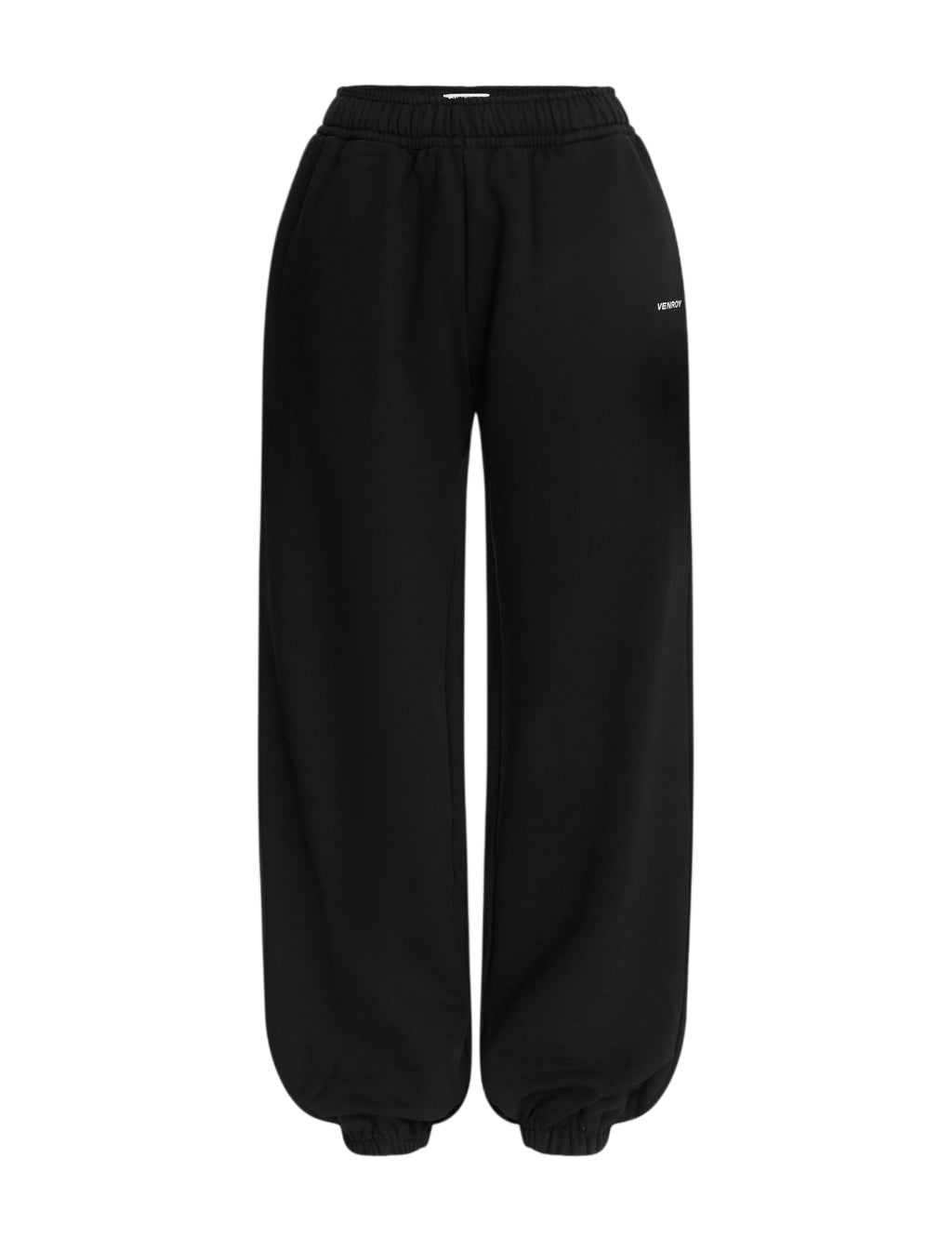 Venroy Fleece Track Pant flat lay on a white background