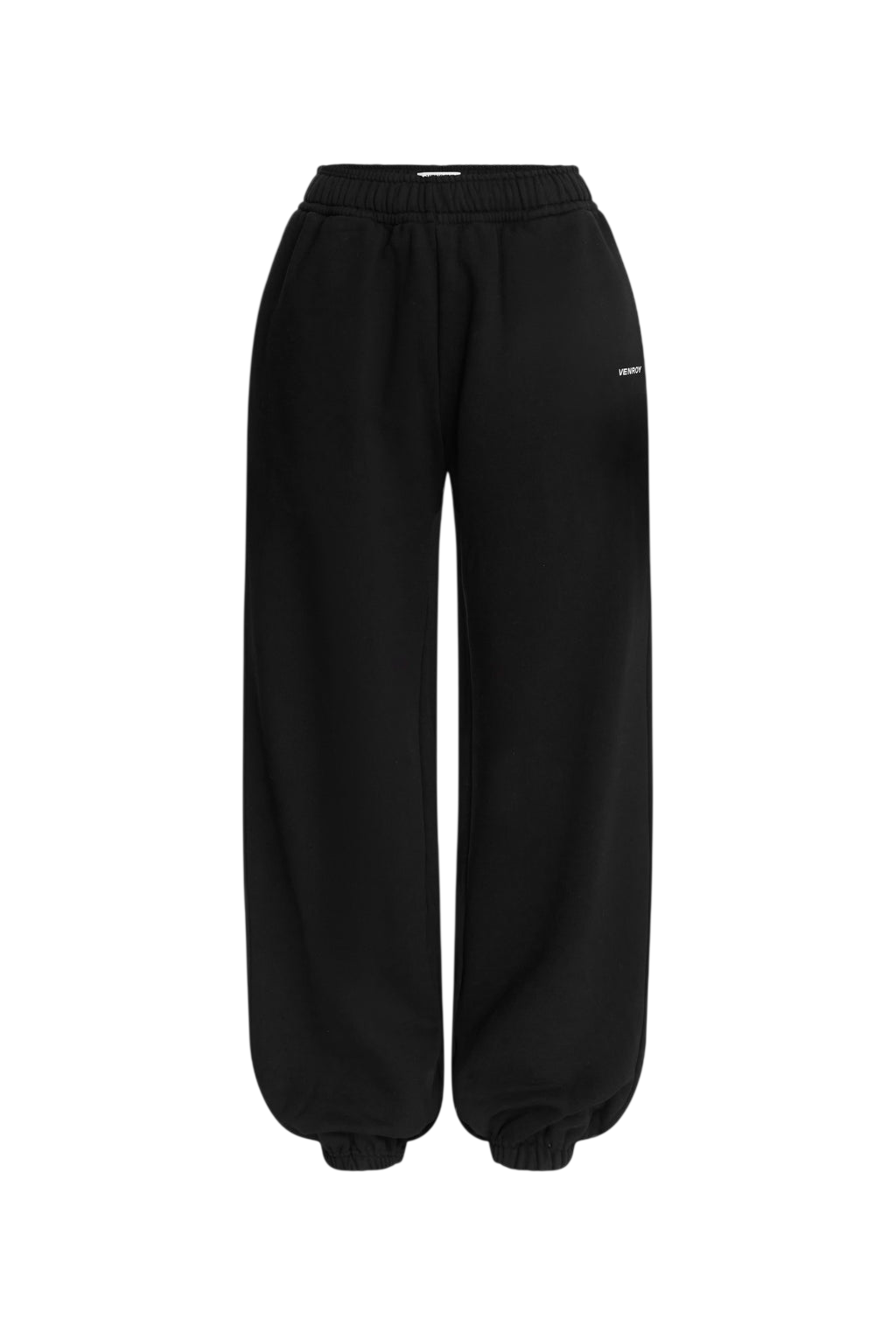 Venroy Fleece Track Pant flat lay on a white background