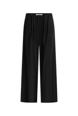 Relaxed Wool Wide Leg Trouser
