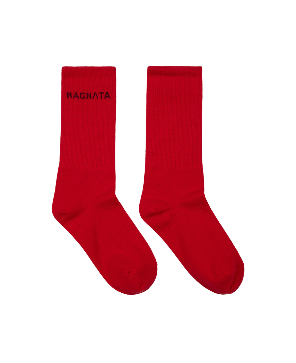 Nagnata Nagnata Socks in red on a white background