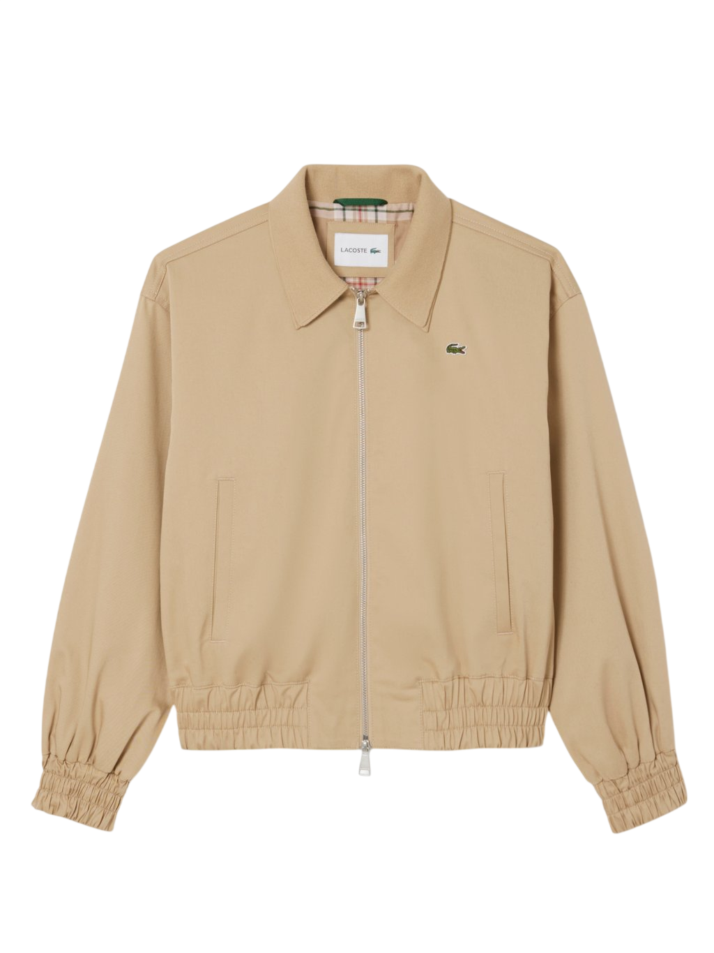 Lacoste Essential Gabardine Jacket on a white background