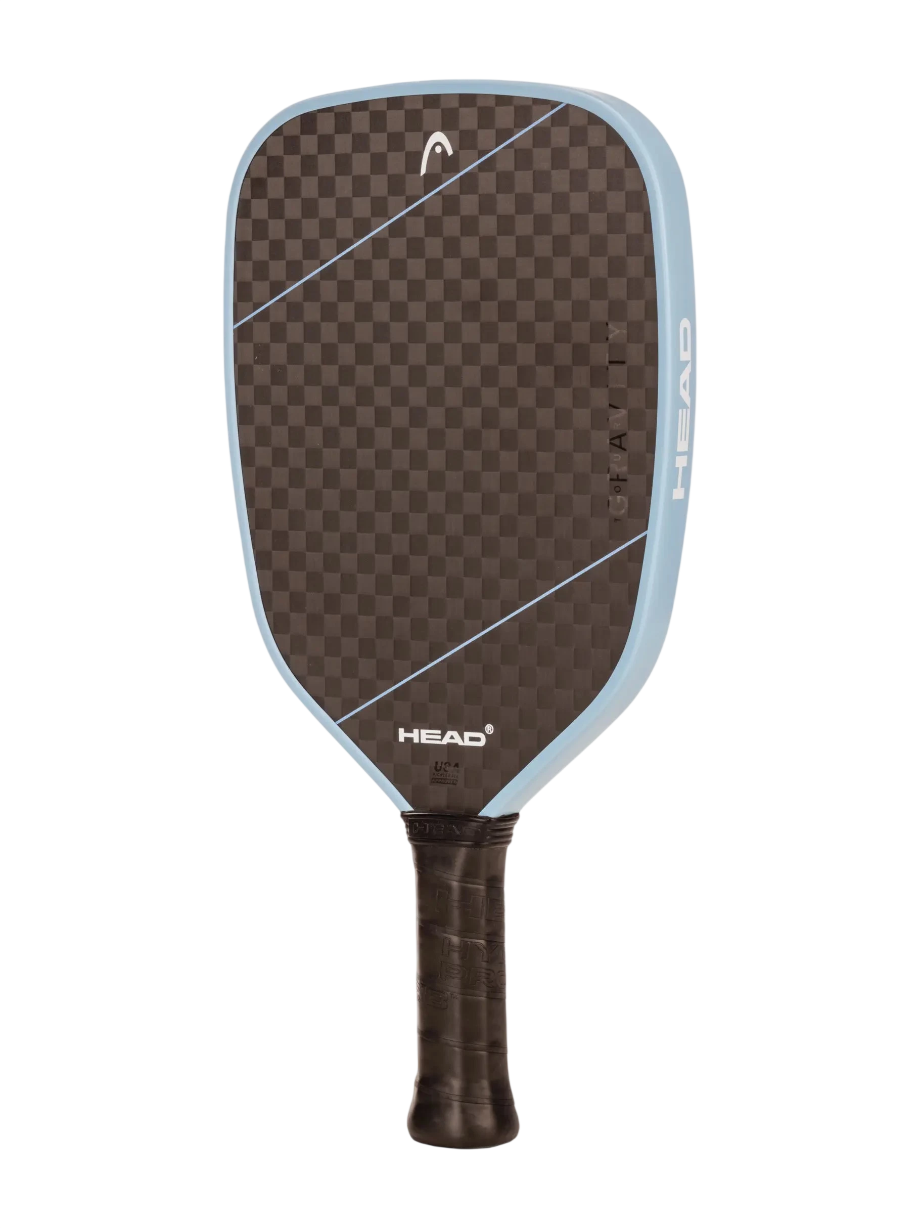 Gravity Tour Pickleball Paddle, front view on white background