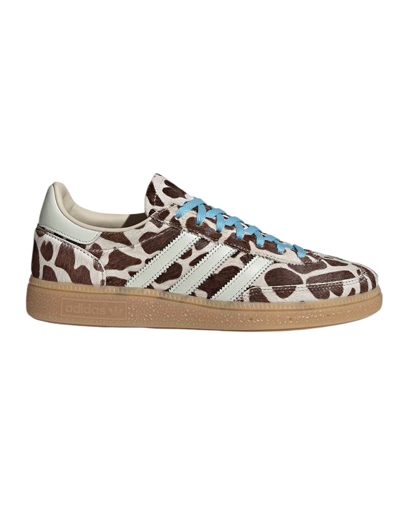 adidas Handball Spezial in brown on a white background