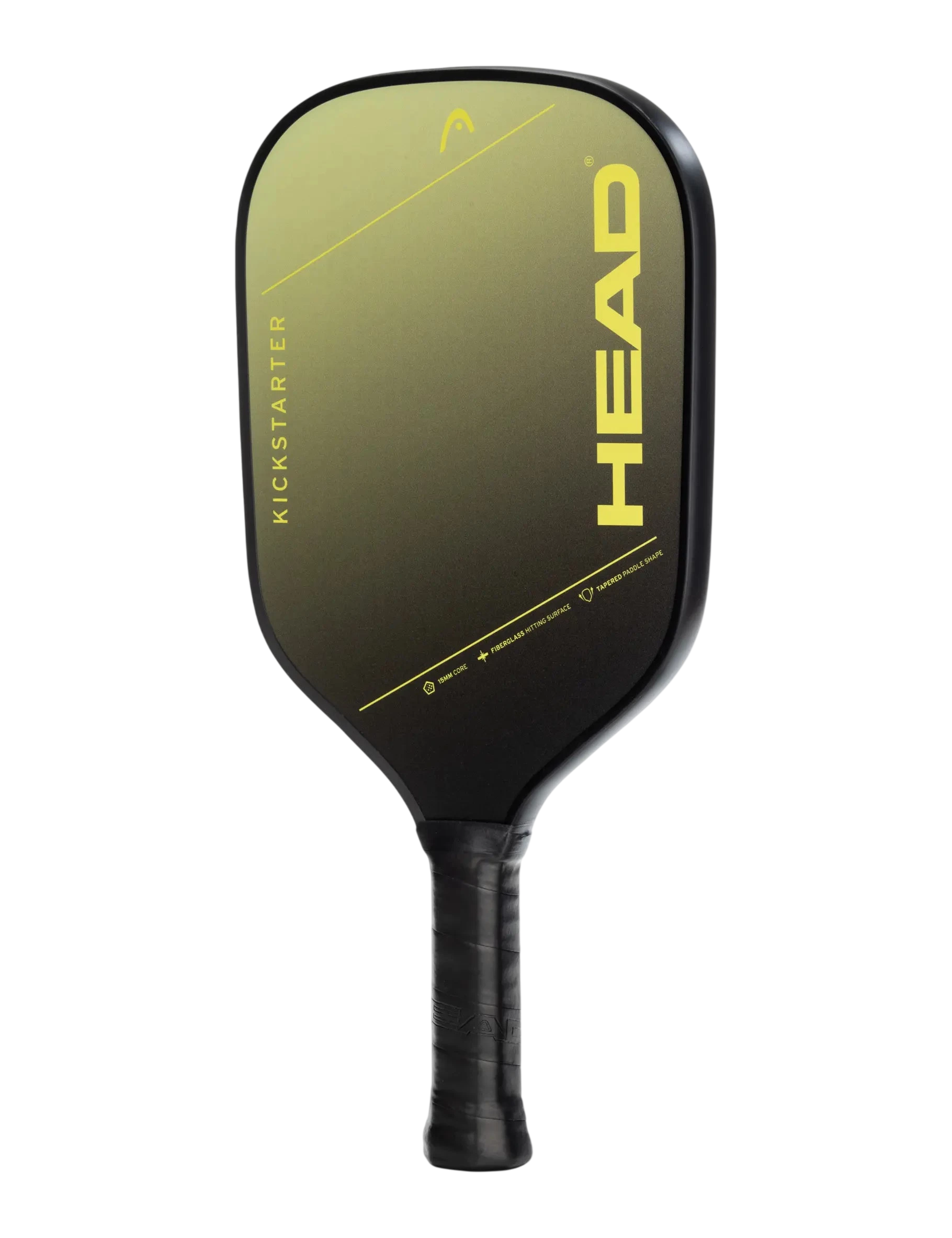 Kickstarter Pickleball Paddle, front view on white background