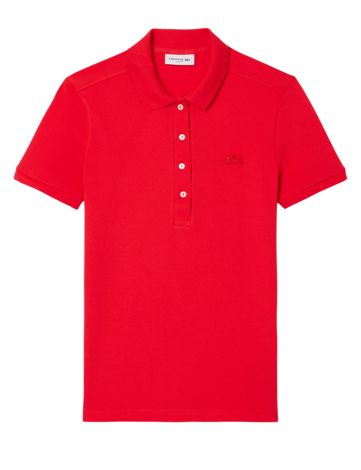 Lacoste Classic 4-Button Slim Fit Polo on a white background