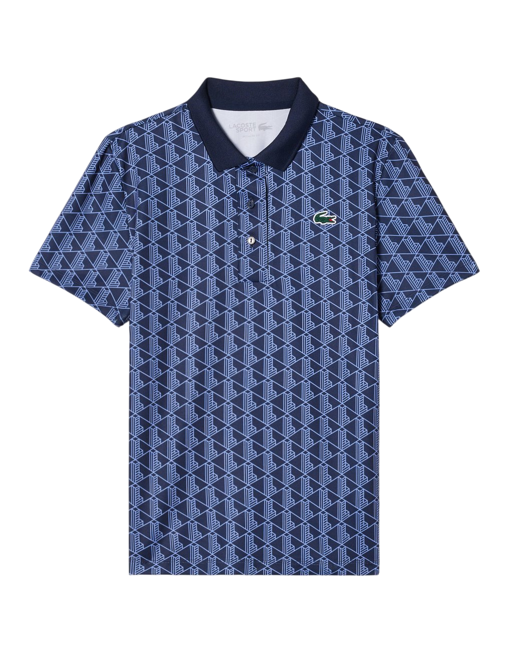 Lacoste Golf Ultra-Dry Polo on a white background
