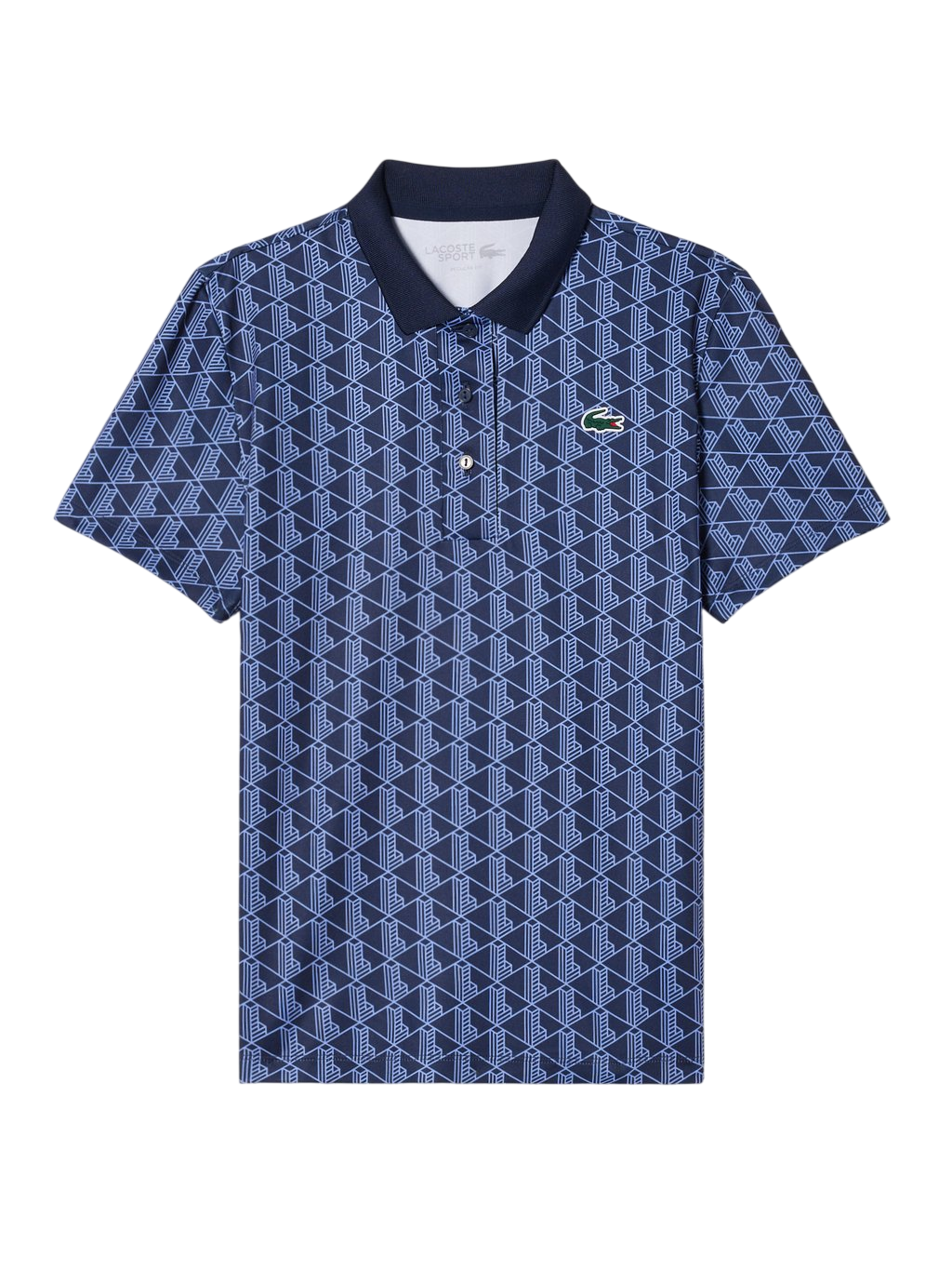 Lacoste Golf Ultra-Dry Polo on a white background