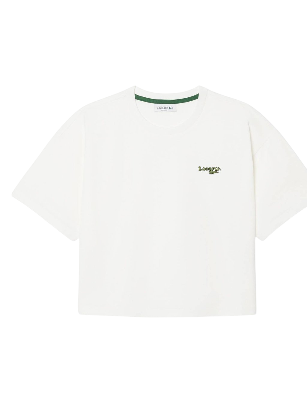 Lacoste Soft Branding Jersey T-Shirt on a white background