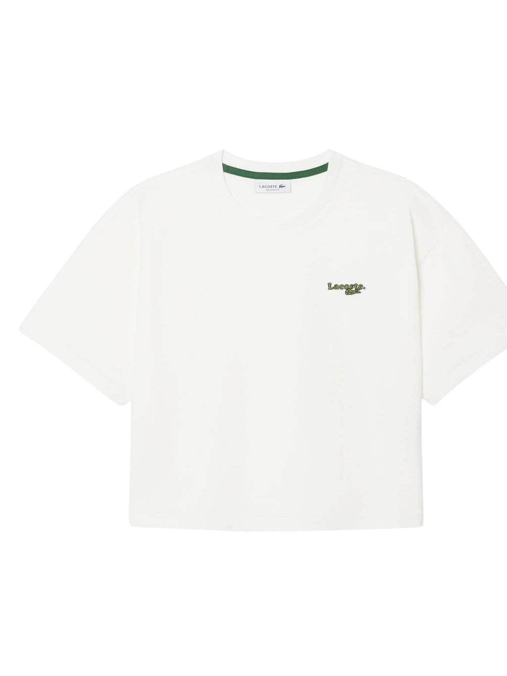 Lacoste Soft Branding Jersey T-Shirt on a white background